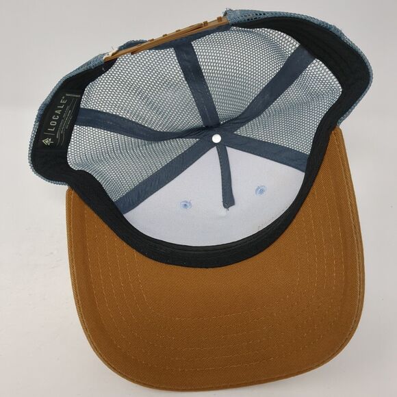 Locale Snapback Trucker Hat Multicolor One Size Adjustable Mesh Back 6 Panel - Picture 6 of 8